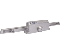 Дверной доводчик НОРА-М 3S Slider скользящая тяга, для дверей до 70 кг, серебро 18764