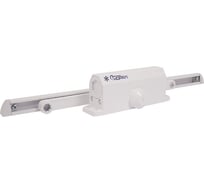 Дверной доводчик НОРА-М 3S Slider скользящая тяга, для дверей до 70 кг, белый 18762