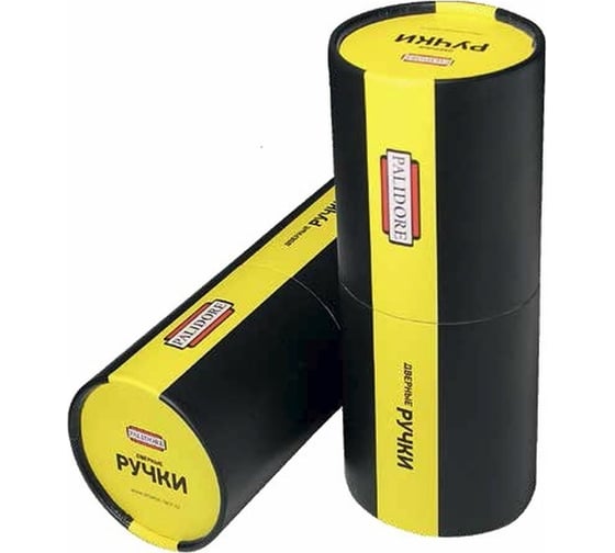 Ручка в тубе PALIDORE 601 BH/PC черный никель/хром блестящий 98760004