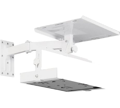 Полка ТВ/видео Amig белая 400 BL