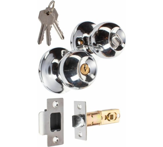 Замок под ключ PALIDORE Arsenal 607 PC ET хром блестящий 98760170