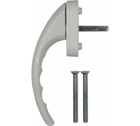 Алюминиевая ручка Левша "Venus" белая У1-2324.Б