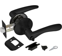 Ручка защелка Ajax 6010 BL-B (фиксатор) черный 44449