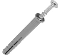 Дюбель с шурупом ИП Доронин В.И. 6x60 потай, 200 шт. 175608