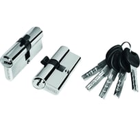 Цилиндр PALIDORE 70PС 35/35 ключ/ключ, хром блестящий 98760922