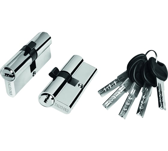 Цилиндр PALIDORE 60PC 30/30 ключ/ключ, хром блестящий 98760916 1