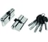 Цилиндр PALIDORE 60PC 30/30 ключ/ключ, хром блестящий 98760916 1