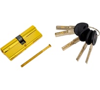 Цилиндр PALIDORE 80PB 40/40 ключ/ключ, золото 98760927