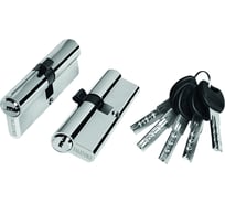 Цилиндр PALIDORE 80PC 40/40 ключ/ключ, хром блестящий 98760929