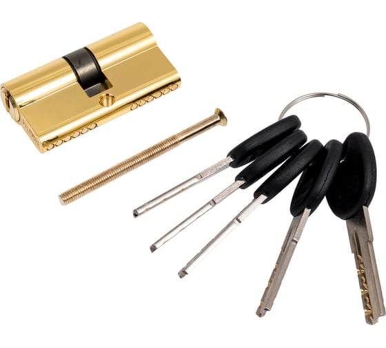 Цилиндр PALIDORE 60PB 30/30 ключ/ключ, золото 98760914 1