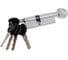 Цилиндр PALIDORE 80PC 35/45C ключ/завертка, хром блестящий 98760924 1