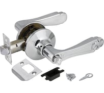 Ручка защелка Fuaro 637/BL СP-B, хром, фиксатор 38013