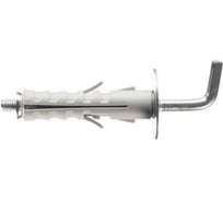 Распорный дюбель с усами BEFAST ELEMATIC ENP 12x45 мм, нейлон, без борта, c дл. крюком и шайбой, 4 шт. SNSD120451-EF4S