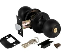 Ручка защелка Fuaro 672/BL BL-E, черный, ключ/фиксатор 44629