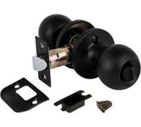 Ручка защелка Fuaro 672/BL BL-B, черный, фиксатор 44627