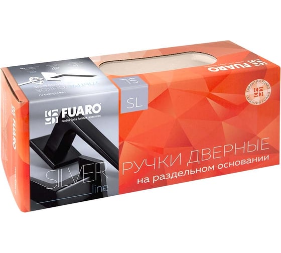 Раздельная ручка Fuaro PRIME SL BL-24 черный 44291