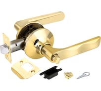 Ручка защелка Fuaro 624/BL PB-B, золото, фиксатор 37547