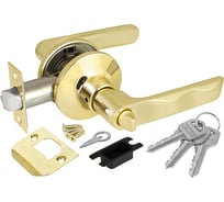 Ручка защелка Fuaro 624/BL PB-E, золото, ключ/фиксатор 37549