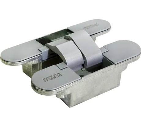 Скрытая петля для компланарных дверей MORELLI HH-18 SC, цвет - матовый хром 9011534