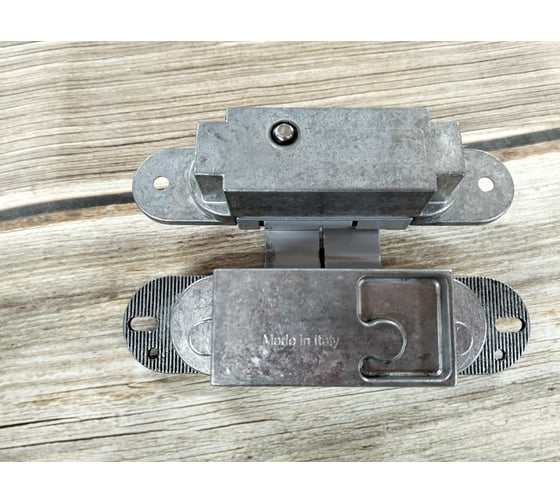 Скрытая петля для компланарных дверей MORELLI HH-18 SC, цвет - матовый хром 9011534