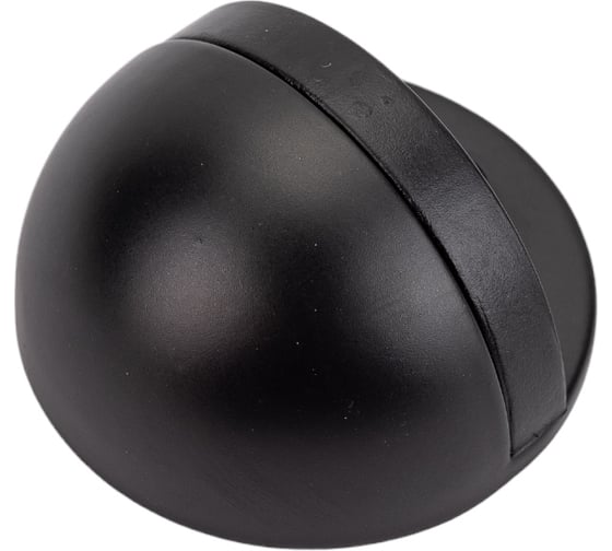 Дверной ограничитель Ренц напольный, черный INDS 44 Black