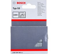 Плоские скобы для степлера 1000 шт Bosch 1.609.200.365