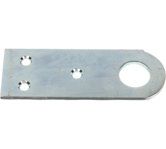 Прямое ушко Скобис 105x40x3 мм, цинк белый, 150 шт. 4680016800595