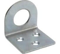Угловое ушко Скобис 75x40x2 мм, цинк белый, 200 шт. 4680016800663