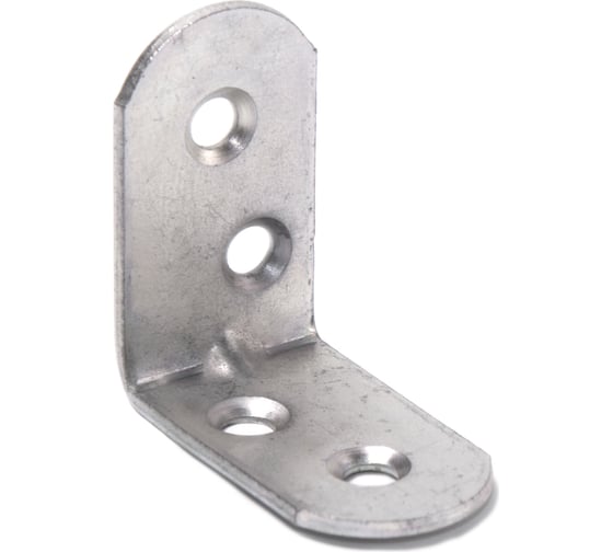 Мебельный кронштейн Скобис МК 30x30x16x1,5 мм, цинк, 500 шт. 4680016802490