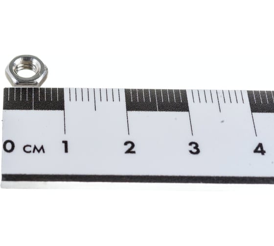 Гайка из нержавеющей стали DINFIX DIN 934 А2, м4, 100 шт. 00-00002537