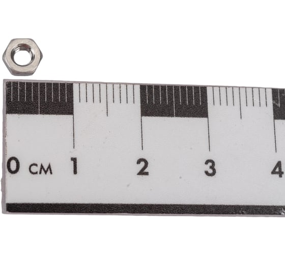 Гайка из нержавеющей стали DINFIX DIN 934 А2, м3, 10 шт. 00-00002533