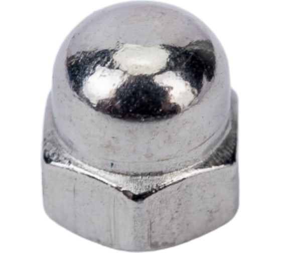 Шестигранная колпачковая гайка DINFIX DIN 1587 А2 нерж., M3, 10 шт. 00-00002540