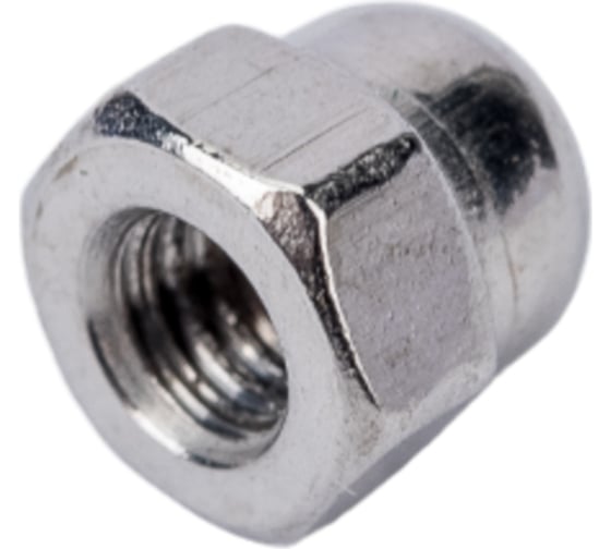 Шестигранная колпачковая гайка DINFIX DIN 1587 А2 нерж., M3, 10 шт. 00-00002540