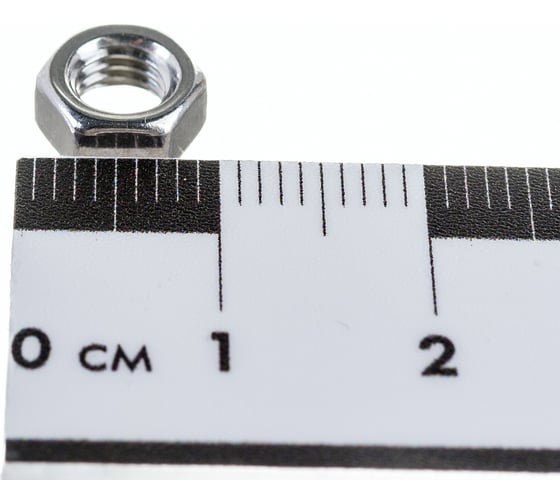 Гайка из нержавеющей стали DINFIX DIN 934 А2, м5, 100 шт. 00-00002539