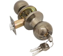 Дверная защелка СКОБЯНОЙ 6072-01-ЕТ бронза 008602