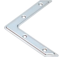 Угольник СКОБЯНОЙ УГ75-2 цинк, 4 шт. 002476