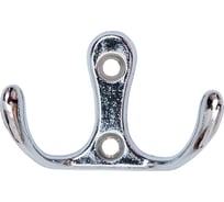 2-х рожковый крючок СКОБЯНОЙ НН, хром 002716