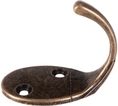 1-рожковый крючок СКОБЯНОЙ мод. 55 бронза 007663