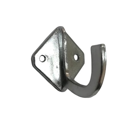 1-рожковый крючок СКОБЯНОЙ мод. 58, хром 008006