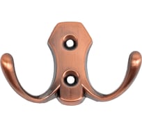 2-х рожковый крючок СКОБЯНОЙ РР медь 007658