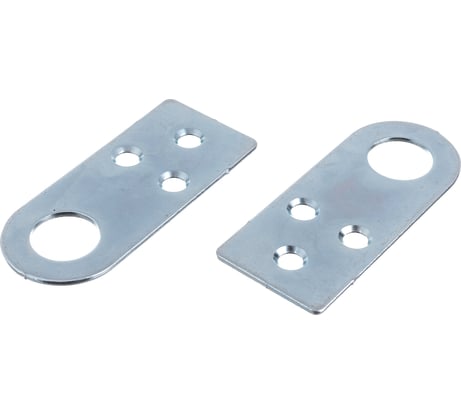 Проушина СКОБЯНОЙ плоская, 30х70 мм, 2 шт. 002381