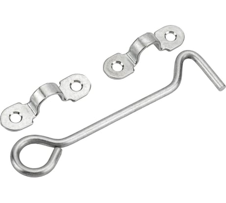 Прутковый крючок СКОБЯНОЙ 100 мм, цинк 002356