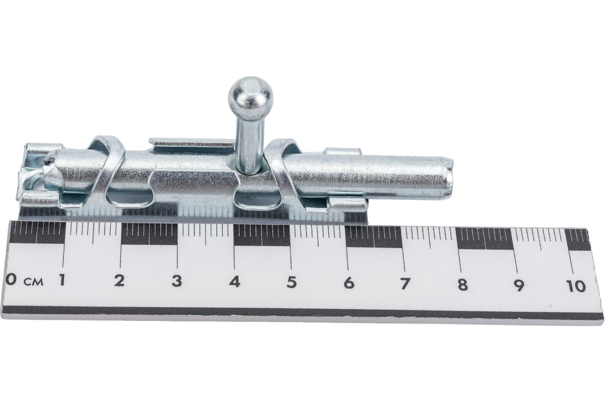 Накладная задвижка СКОБЯНОЙ ЗТ-12 малая, цинк 002369 - выгодная цена ...