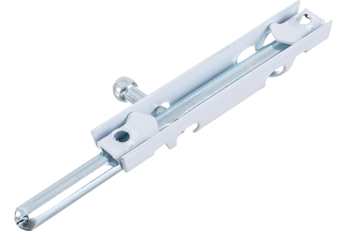 Накладная задвижка СКОБЯНОЙ ЗТ-12 белый/цинк 002370 - выгодная цена ...