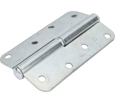 Петля СКОБЯНОЙ ПН1-110 накладная, круглые углы, цинк, правая 002604