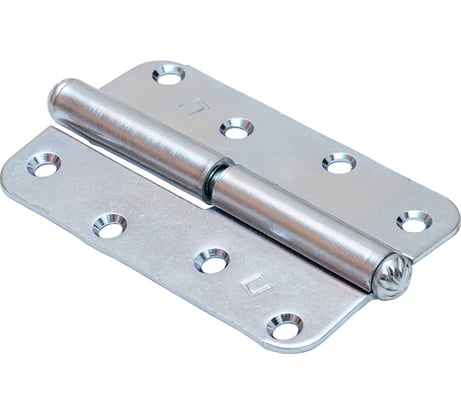 Петля СКОБЯНОЙ ПН1-110 накладная, круглые углы, цинк, левая 002603