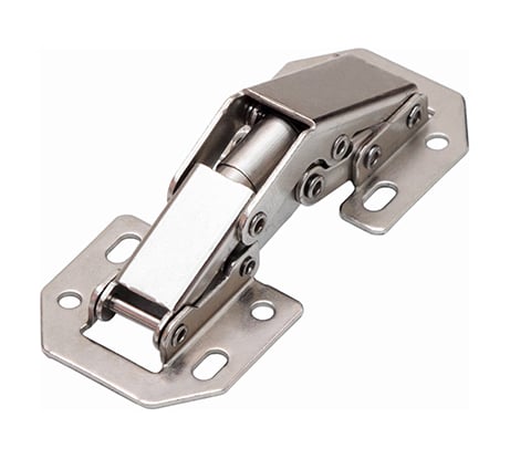 Мебельная петля СКОБЯНОЙ быстр. монт., 80 мм, 2 шт. 002401