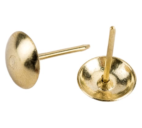 Декоративные гвозди СКОБЯНОЙ 50 г, золото 007409