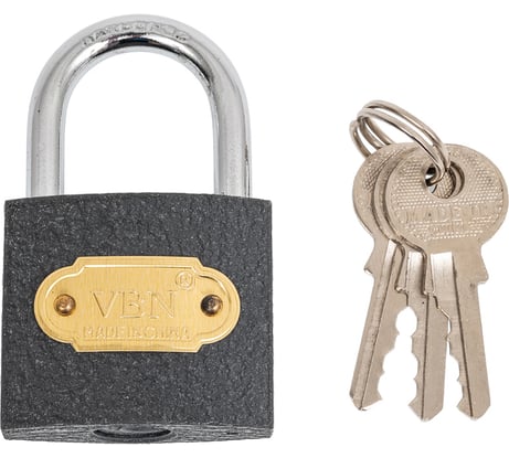 Навесной замок СКОБЯНОЙ чугунный, 38 мм 002826