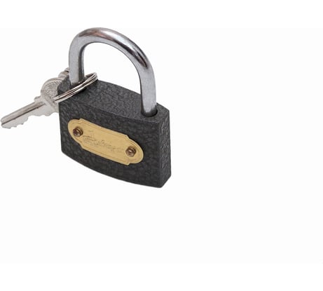 Навесной замок СКОБЯНОЙ чугунный, 63 мм 002828